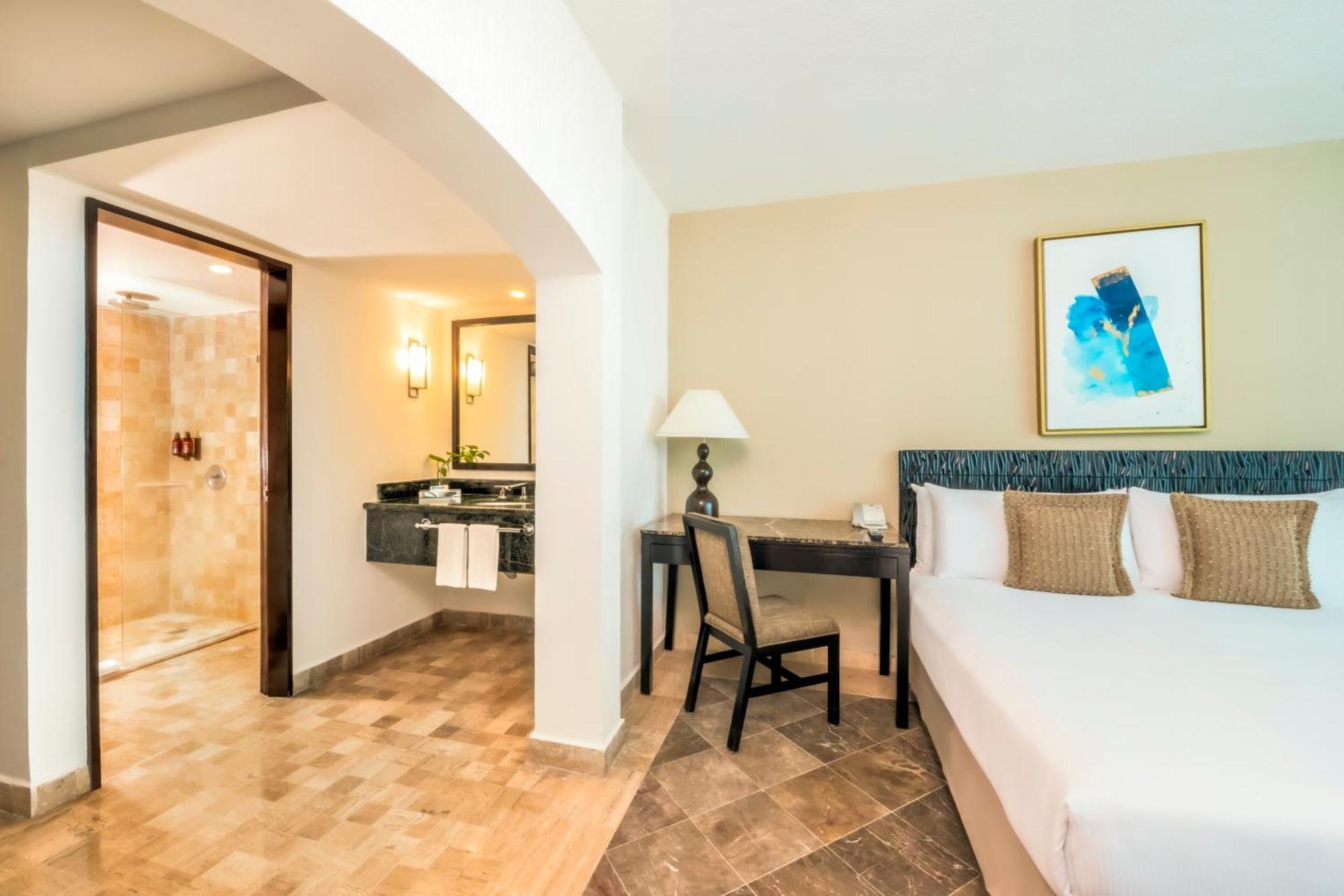 Standard Room 1 King Bed Partial Ocean View
